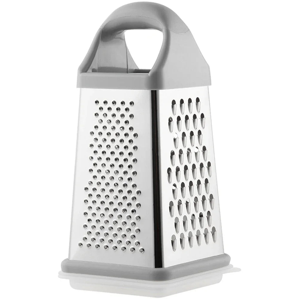 Multifunctional Vegetable Grater Chopper 4 Side Manual Stainless Steel Cheese Garlic Ginger Fruit Cutter Slicer Kitchen Gadgets