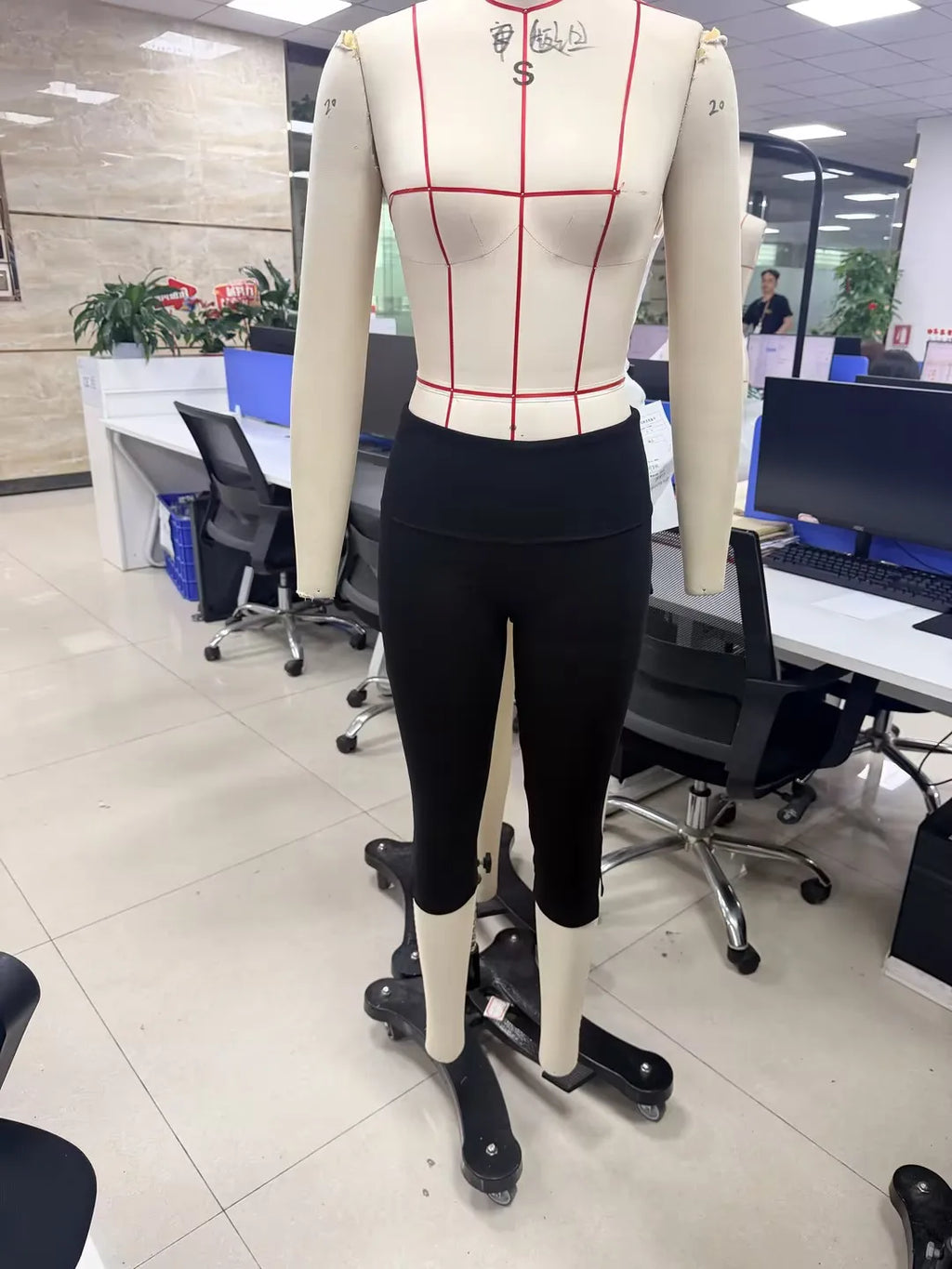 Women Solid Fold Over Waistband Capri Leggings Low Rise Split Hem 3/4 Length Skinny Pants Casual Summer Streetwear Yoga Pants