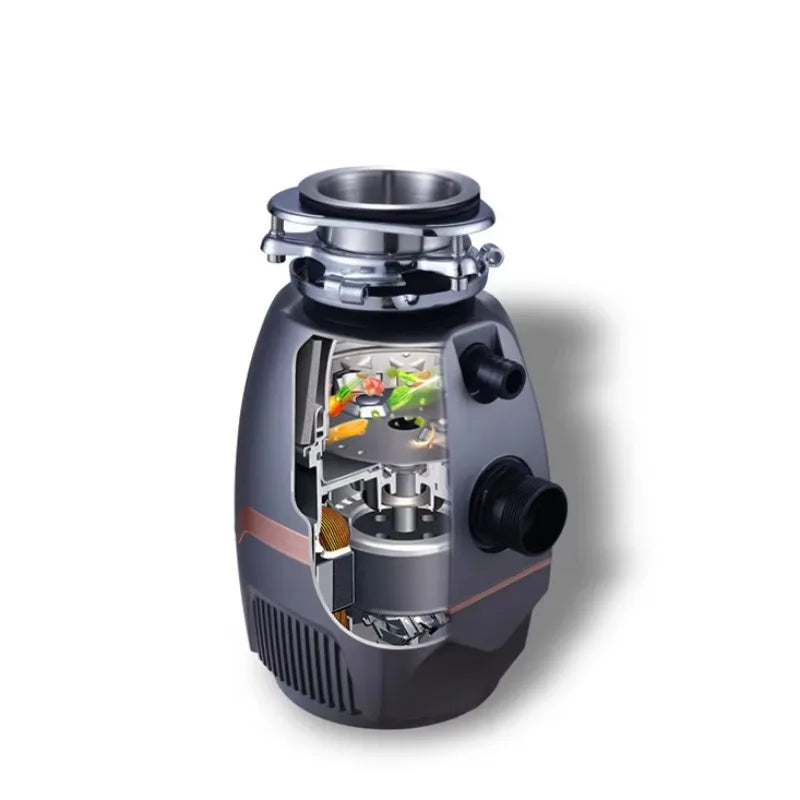 Airo Electric Stainless Steel Automatic Stir Household Food Waste Disposer Kitchen Waste Crusher Garbage Disposer