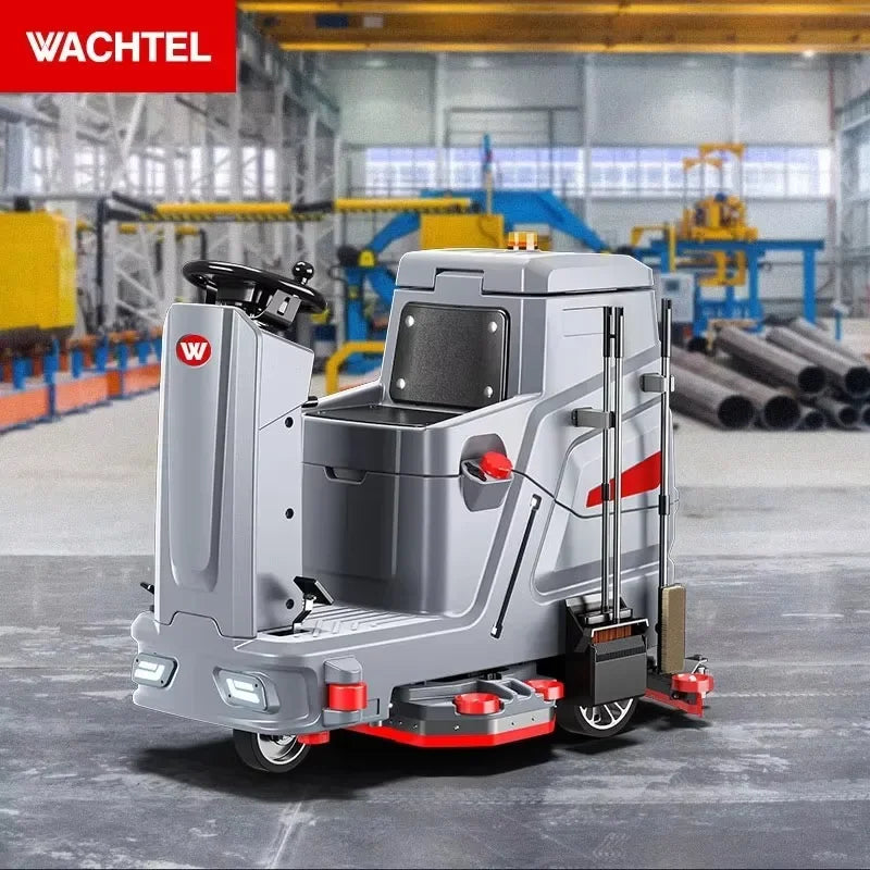 Ride on Floor Scrubber Commercial Scrubbing Machine Electric Cleaning Floor Scrubber Machine