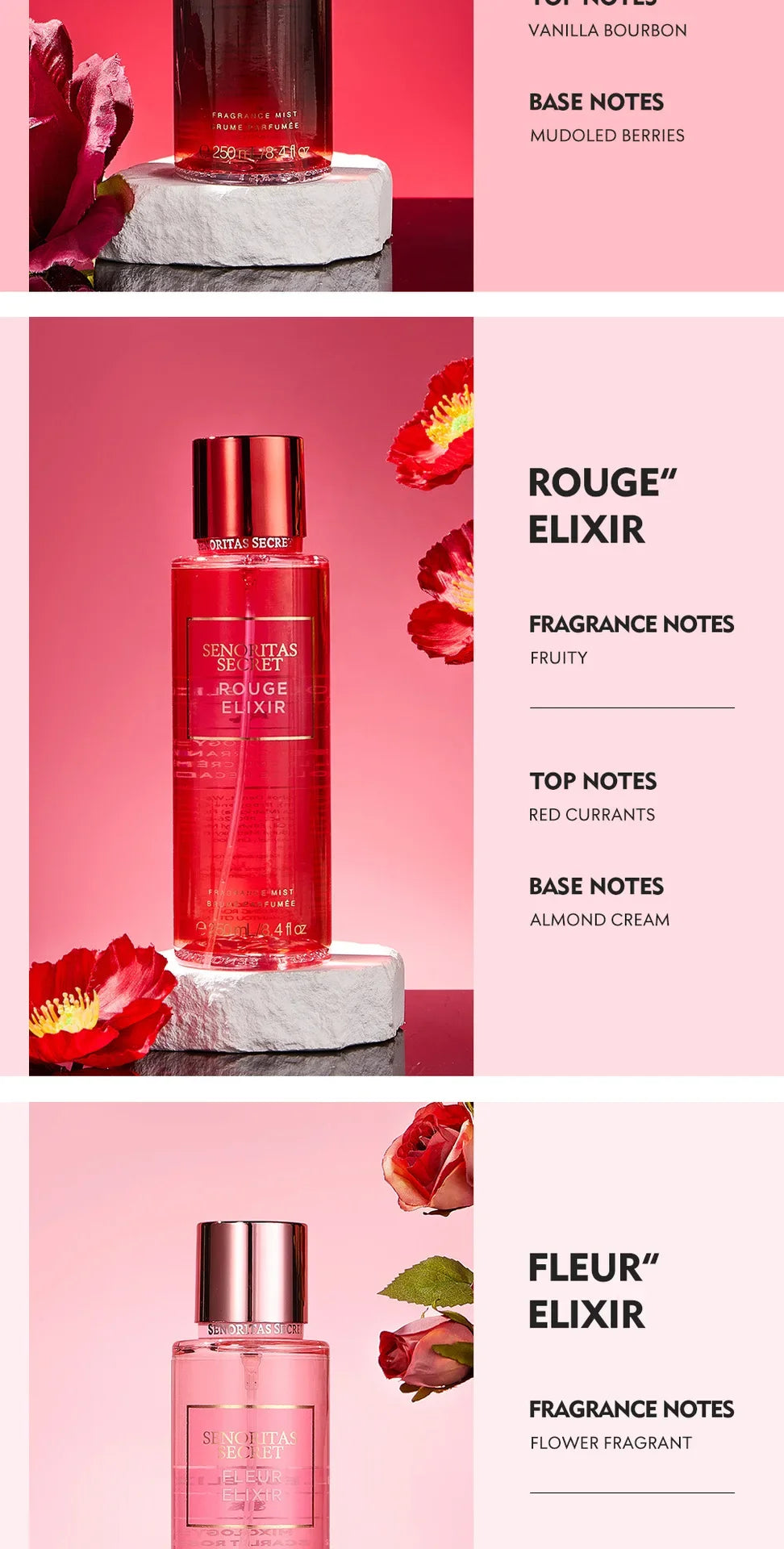 Thai Flower Fruit Perfume Vanilla Fragrance for Women Long-lasting Date Scent Good Girl Parfume Body Spray Floral Mist 250ml