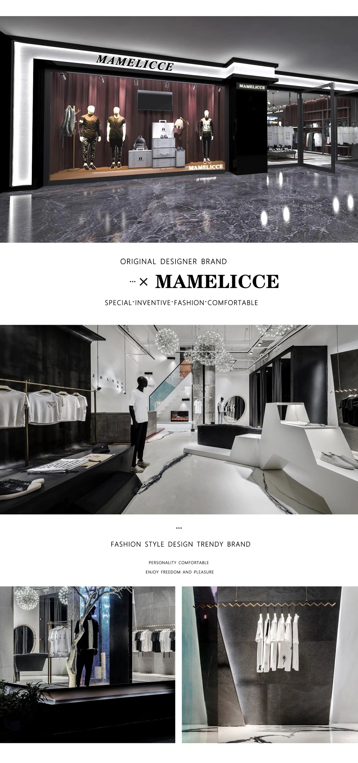 MAMELICCE Original design Mid-length woolen coat Wool-blend coat Classic business casual Autumn and winter trench coats Men coat
