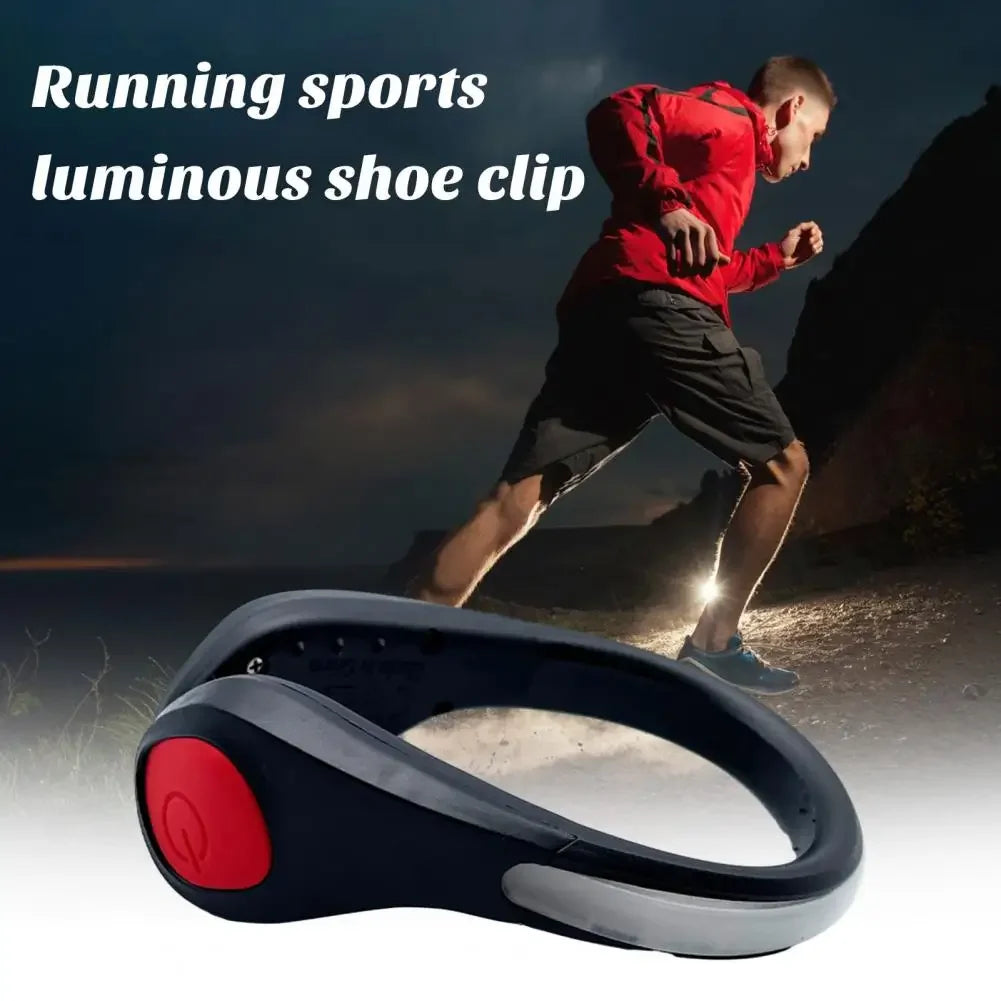 Shoe Clip Lamp Multiple Lighting Modes LED Shoes Light Simple Installation Sports Shoe Light  Night Running Shoe Safety Light