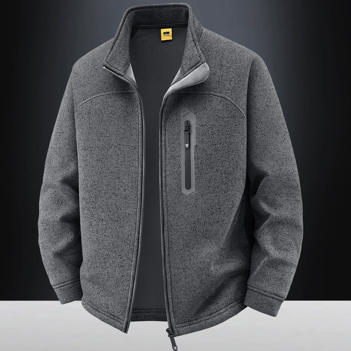 Jacket Mens M-4XL 5XL Autumn Winter New Fleece Thickening Mens Jackets High Quality Men's Casual Coats Keep Warm Jacket 26611