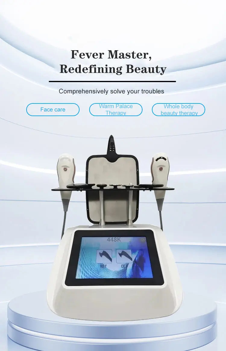 Portable Professional Tecar Therapy Machine for Pain Relief Physical Therapy Diathermy Home Muscle Recovery
