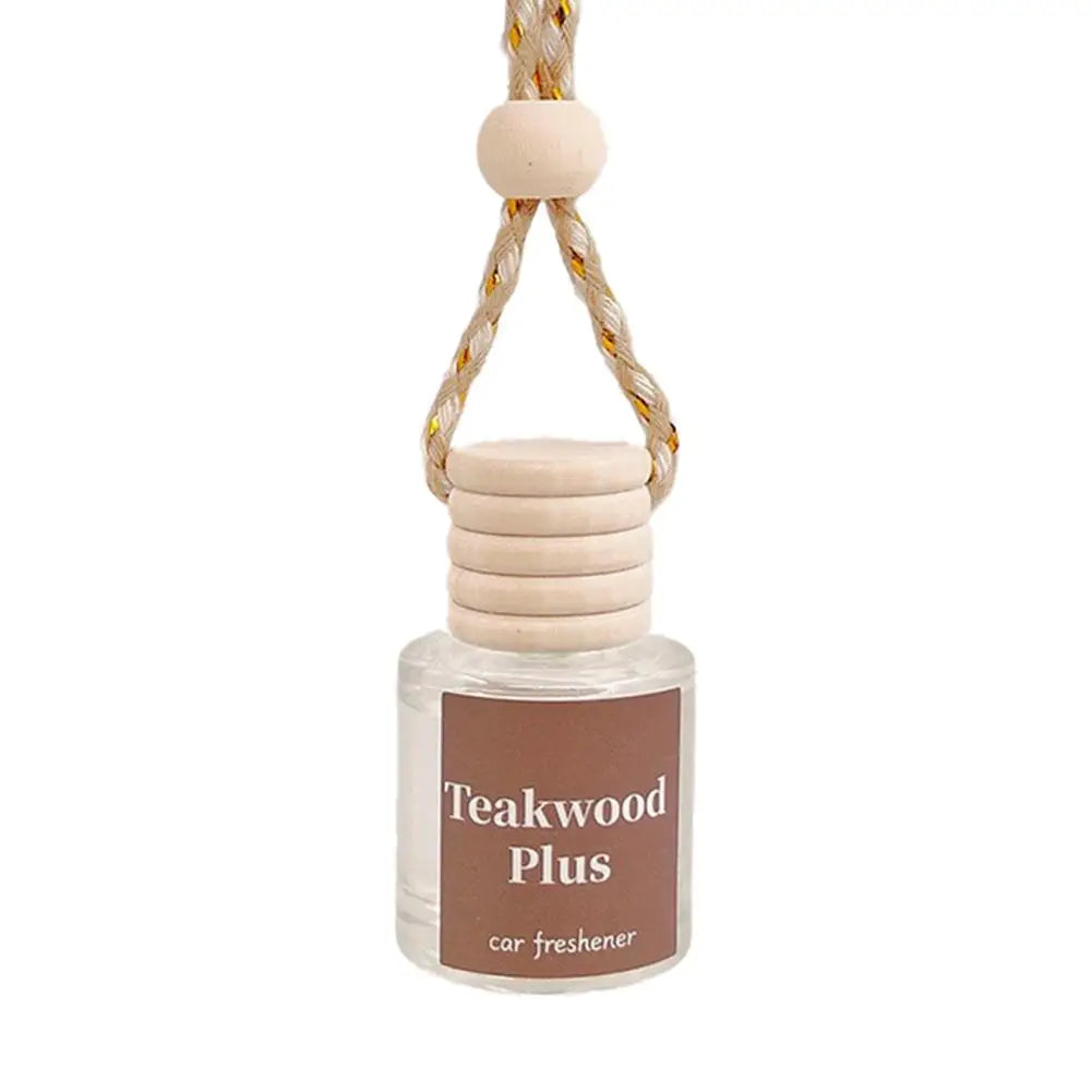 Car Hanging Perfumes Pendant Portable Hanging Aromas Men Present Women Hanging Air Freshener Bottle Car Glass Diffuser Frag J3C4