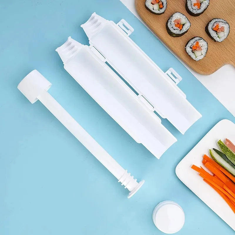 Magic Rice Mold Sushi Maker Roller Machine DIY Japanese Bento Vegetable Meat Sushi Rolling Tool Kitchen Gadgets Accessories