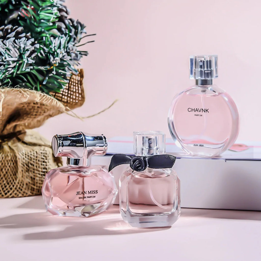 3-Piece Floral Scent Women Perfume Set Eau De Toilette Fresh Natural Long-Lasting Luxury Brand Dupe Same Fragrance 30ml*3 Brand