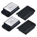 100/50/20/10PCS Rechargeable AA Battery Back Cover Case Shell For Xbox 360 Wireless Controller New Game Accessories Balck White