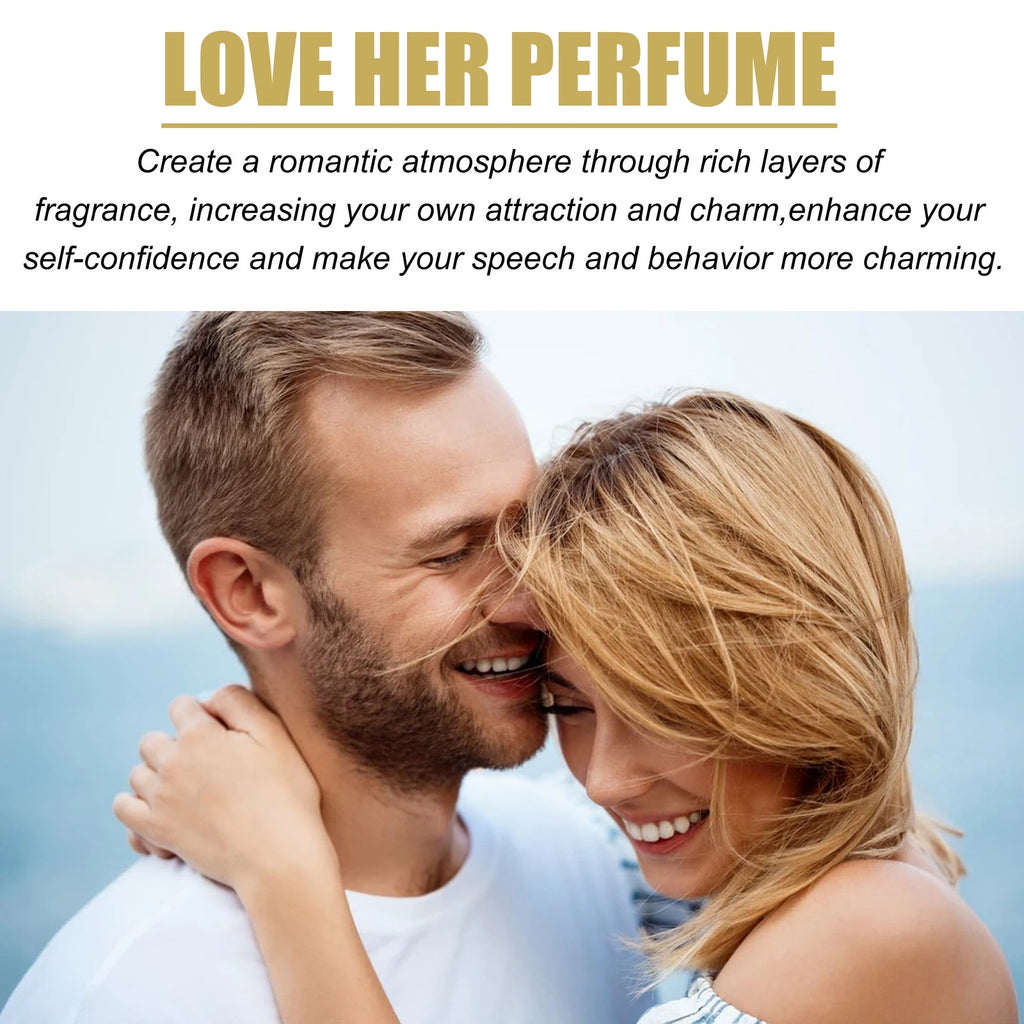 Charming Perfume, Natural and Fresh, Niche, Long-Lasting Fragrance, Portable, Suitable for Couples and Date Atmosphere