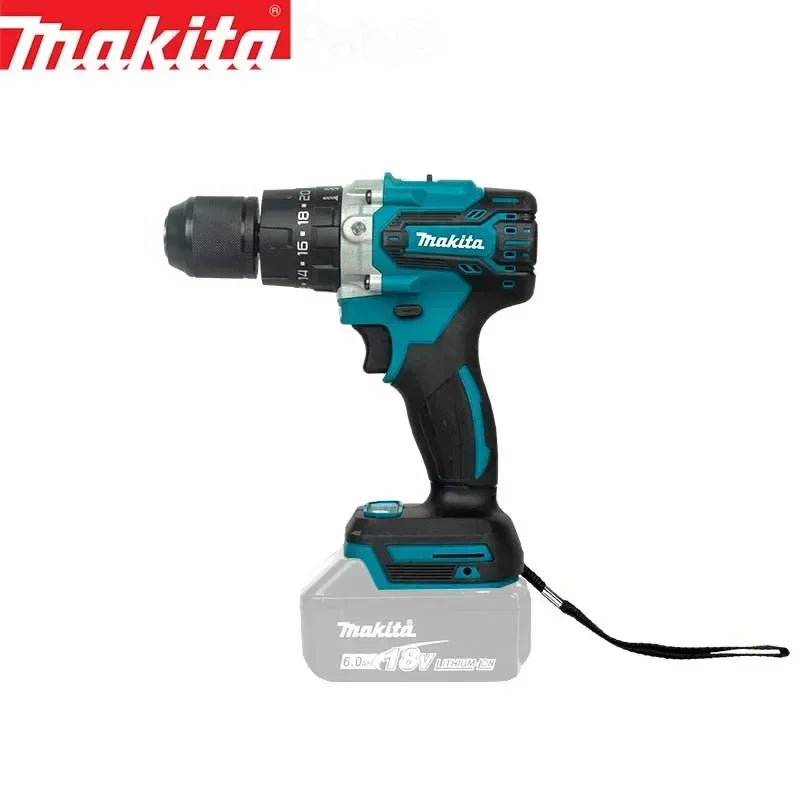 MAKITA 18V lithium electric rechargeable hand drill  DDF487 13mm without battery
