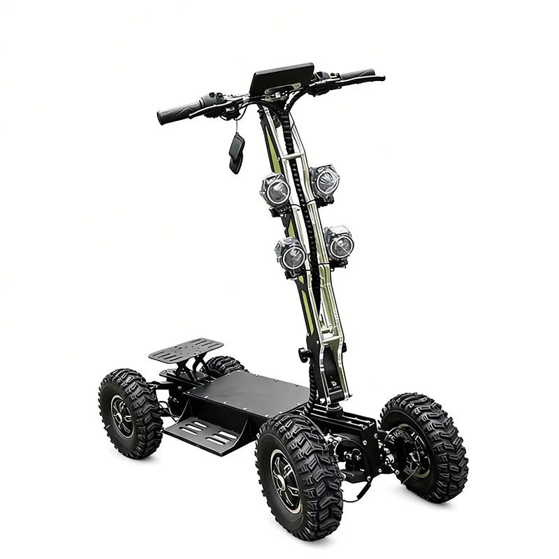 inch 4 wheel electric scooter high speed 4WD off-road vehicle outdoor patrol car all-terrain folding