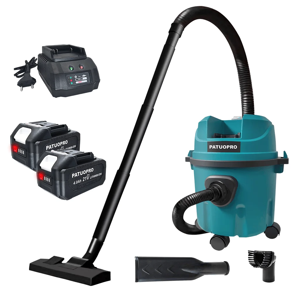 Rechargeable 10L Wet/Dry Vacuum Cleaner Cordless Barrel Dust Car Pet Hair Multifunction Collecter Machine For Makita 18V Battery