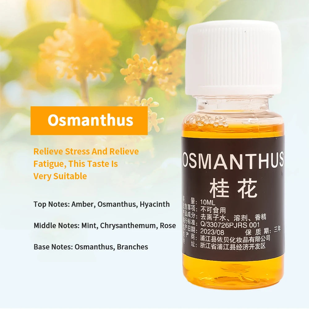 10ml Car Perfume Supplement Natural Plant Oil Water Soluble Auto Air Freshener Home Fragrance Humidifier Car Accessories