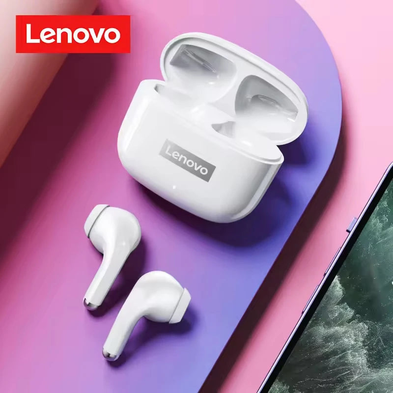 Lenovo LP40 Pro Headphones Wireless Bluetooth 5.4 TWS Hifi Stereo Earphones Gaming Sports Touch Control HD Call with Mic Earbuds
