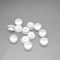 100Pcs Round Buckle Shoe Charms Croc DIY Accesseries Plastic Button For Hole Shoes Garden Shoe Diy Croc Fastener Accessories
