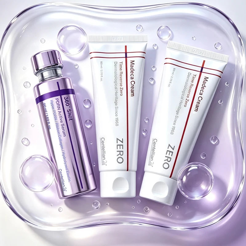 New Centellian 24 PDRN Madeca Cream 360° Shot PDRN Active Serum Time Reverse Firming Lasting Moisturizer Face Skincare Products