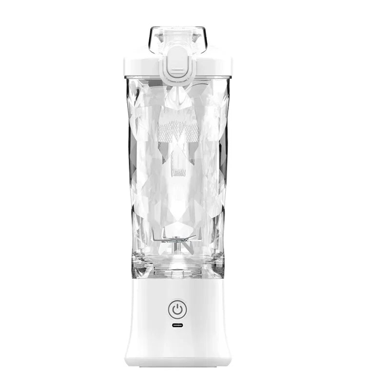 600ML Electric Portable Blender Smoothies USB Rechargeable 4000mAh Powerful Ice Crush Fresh Fruit Juicer Mini Personal Blender