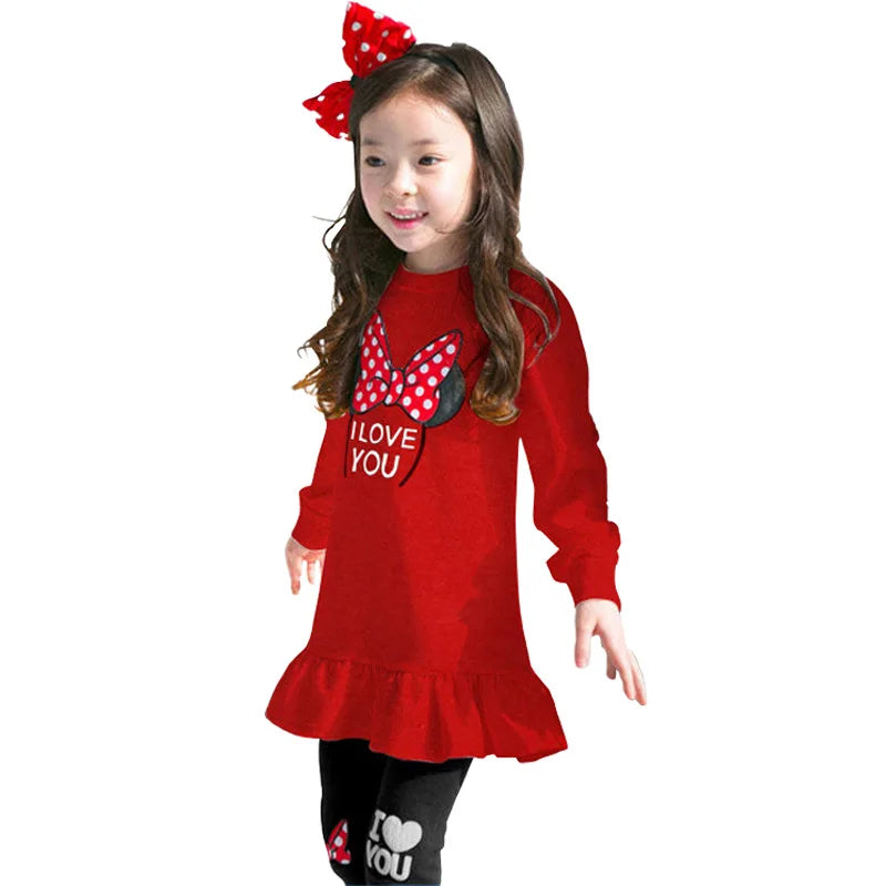 2025 Summer New Girls Clothing Set Bow Sleeveless Vest+Butterfly Decoration Gradient Ripped Jeans 2Pcs For 3-8Y Fashion Outfit