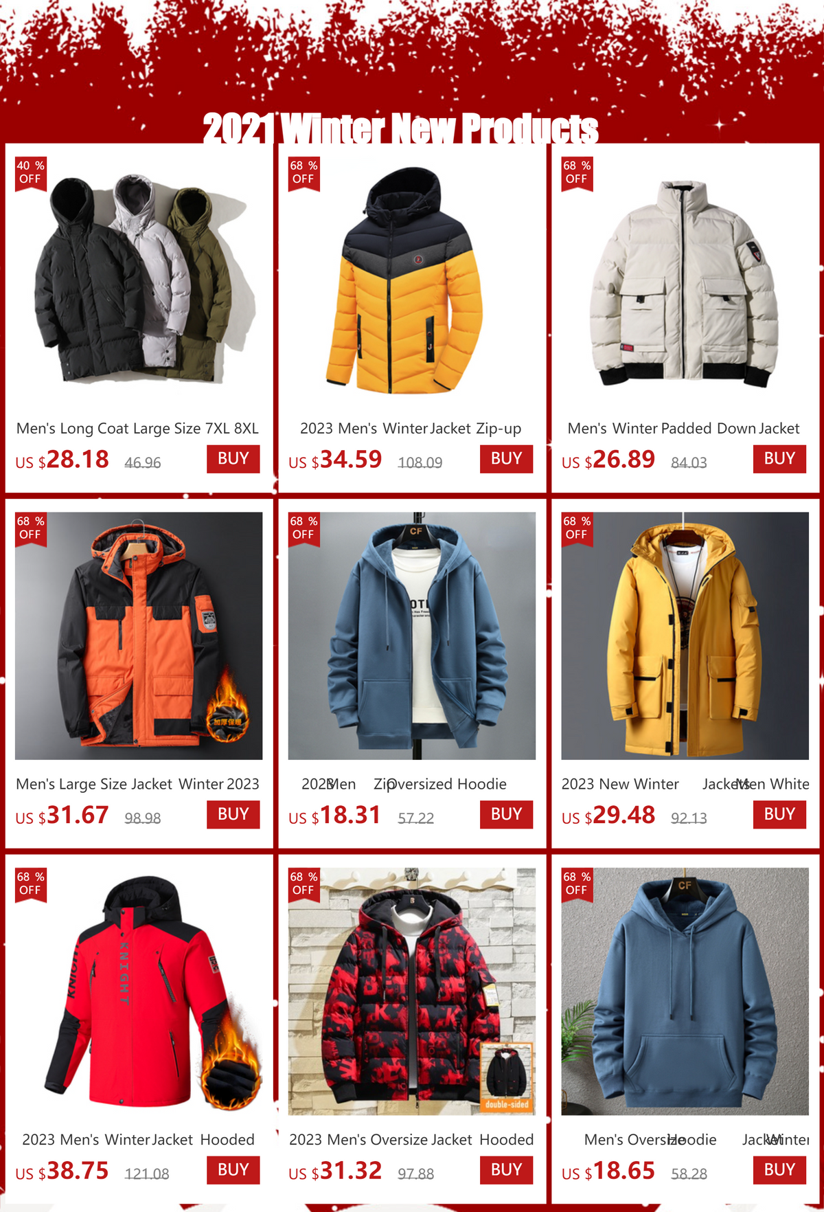 Autumn Men's Coat Windbreaker Fashion Male Cotton Warm Parka Shiny Down Hood Casual Outerwear Thermal Black Bomber Jackets Men