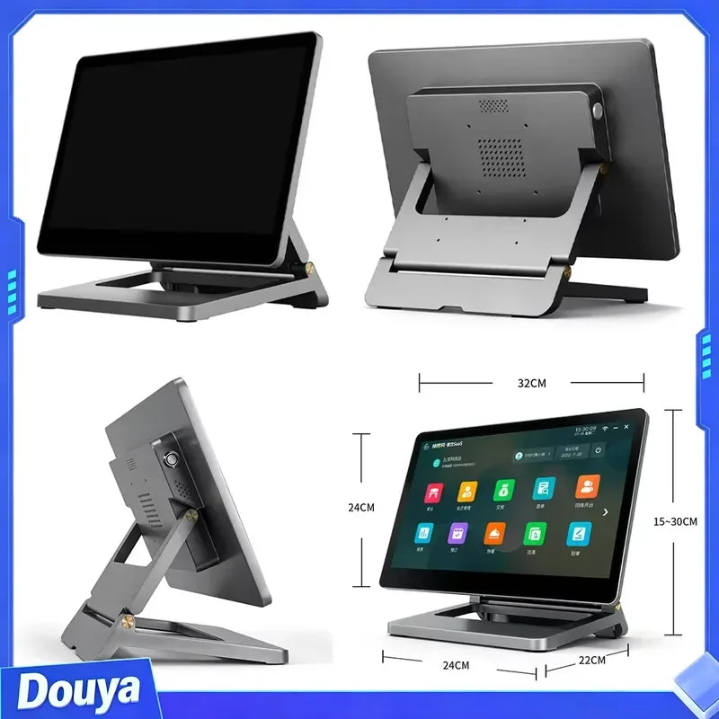 POS Systens Factory Direct Prices Aluminum Alloy Retail Pos Android Terminal with Touch Screen RFID All in One POS Machine