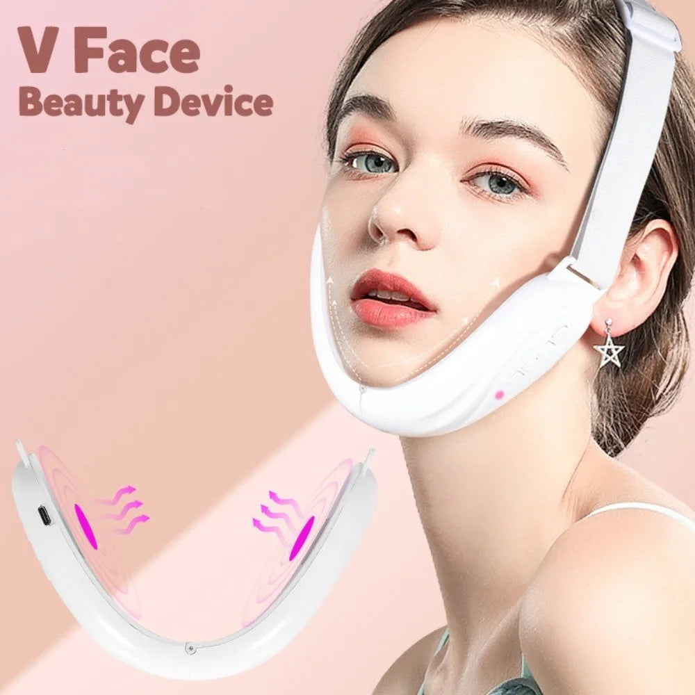 Electric V Face Lifting Machine Micro-current Tightening Facial Lifting Device Beauty Device Vibration Massager