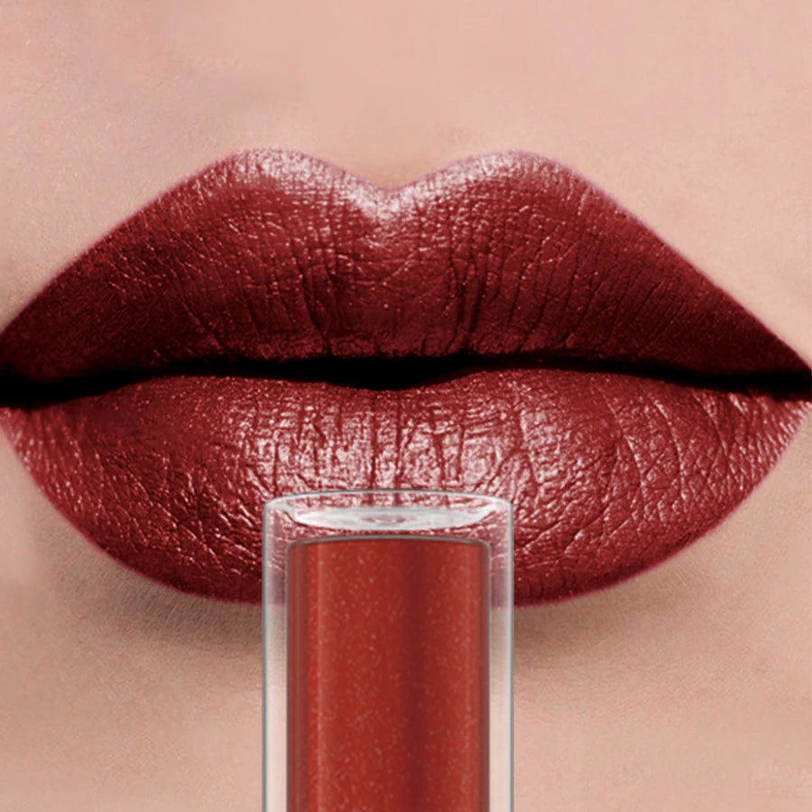 Waterproof Glitter Lip Gloss Shimmer Lip Glaze Liquid Lipstick Makeup Gift for Women Lip Oil Lip Tint Moisturizing Lip Balm Cosm