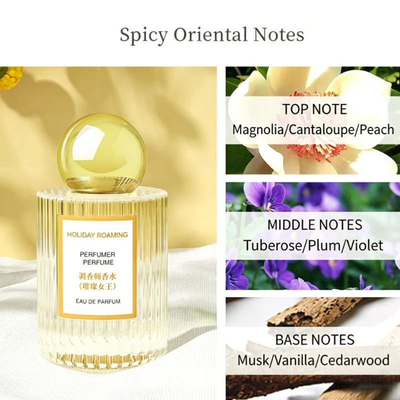 Gourmand Oriental Perfume With Fruity Floral Coffee Vanilla Cedarwood Notes Rich Warm Scent Romantic Gift Lasting Fragrance