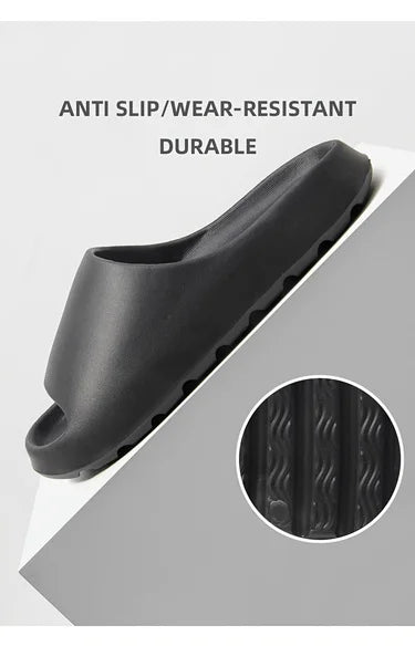Men's Outdoor Casual Slippers, Home Non-Slip Women's Slippers, Same Style For Men And Women（Shoebox Not Included））