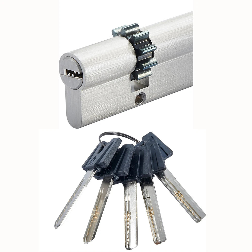 High Security Stainless Steel Israeli Lock and Handle with Four-way Locking box Design - 9065 lock body