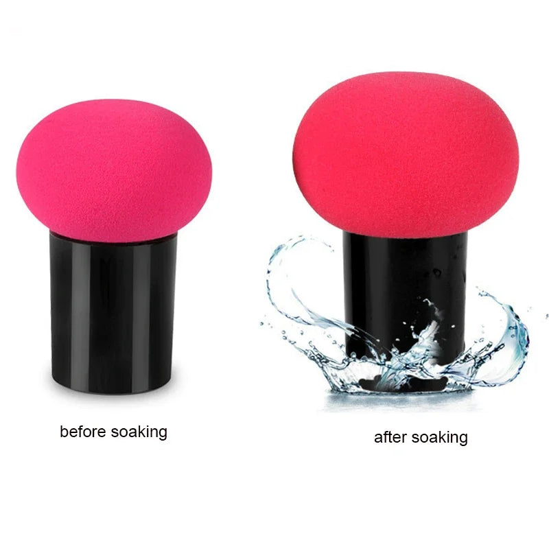 1PC Mushroom Head Makeup Sponge Powder Puff Face Concealer Foundation Sponge Beauty Soft Cosmetic Tools Make Up Sponge Puff