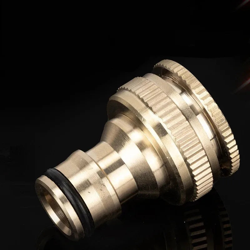 3/4 inch 1/2 inch Threaded Garden Water Pipe Fittings, Watering Equipment, High-Pressure Cleaning Machine, Hose Fittings, Brass