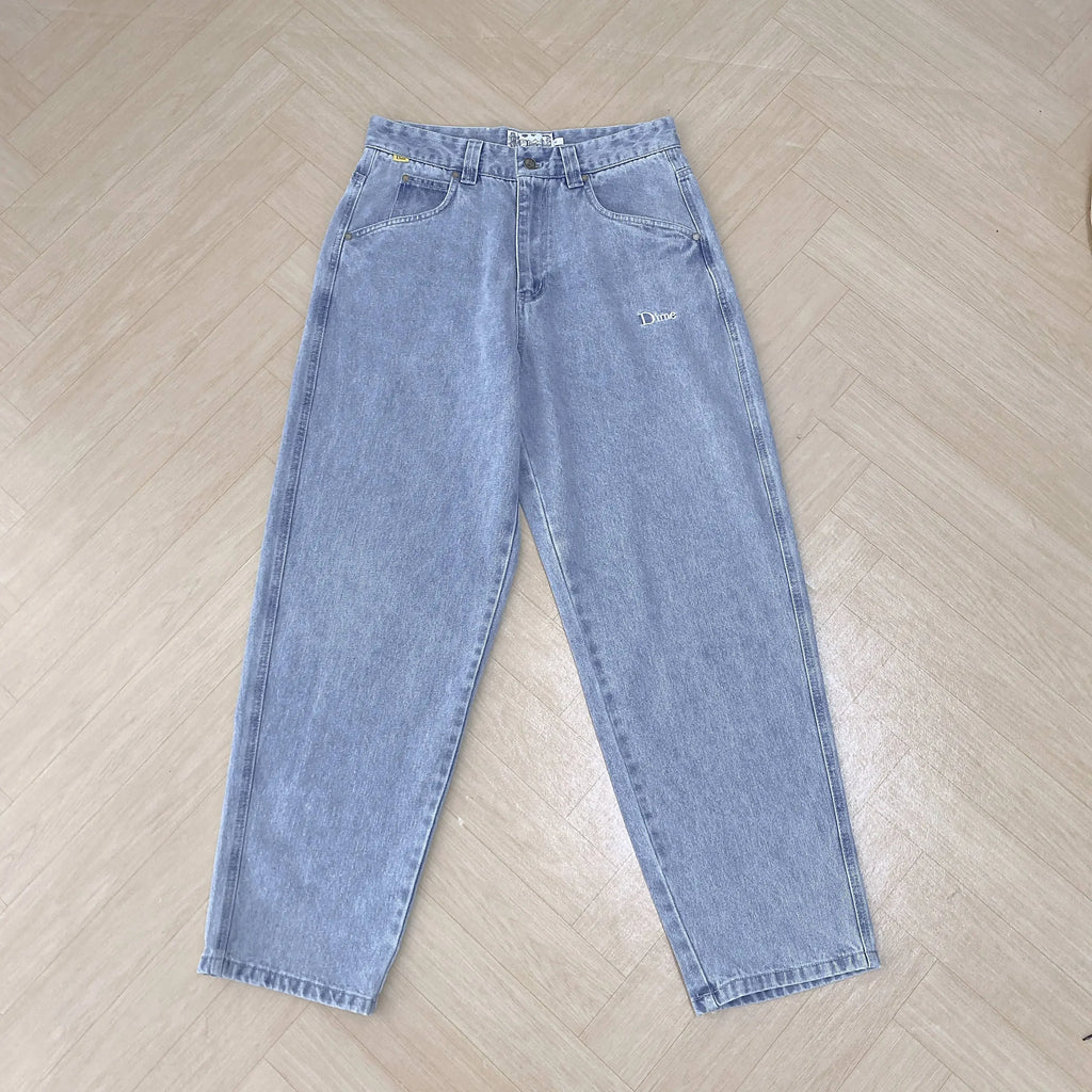 2025 Dime Jeans for Men Dime Skate Baggy Jeans Embroidery Denim Simple Dime Pants Women Jeans Mujer Hot Traf Men Jean