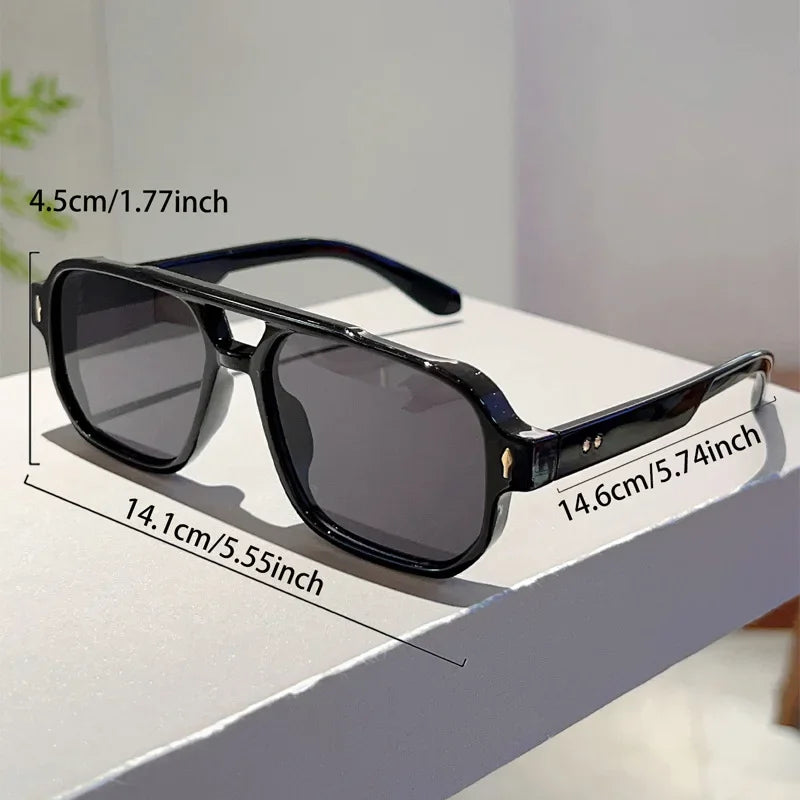New HD Ultra Light Small Arrowhead Fashion Sunglasses UV400 Retro UV Protection Driving Street Shooting Riding Shades Eyeglasses