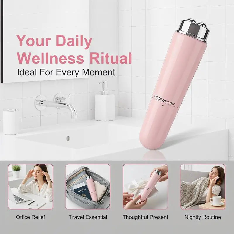 4 In 1 Electric Facial Massager Micro Vibration Eye Beauty Instrument For Relax Eye Dark Circles Eye Bags Puffiness Eye Massage