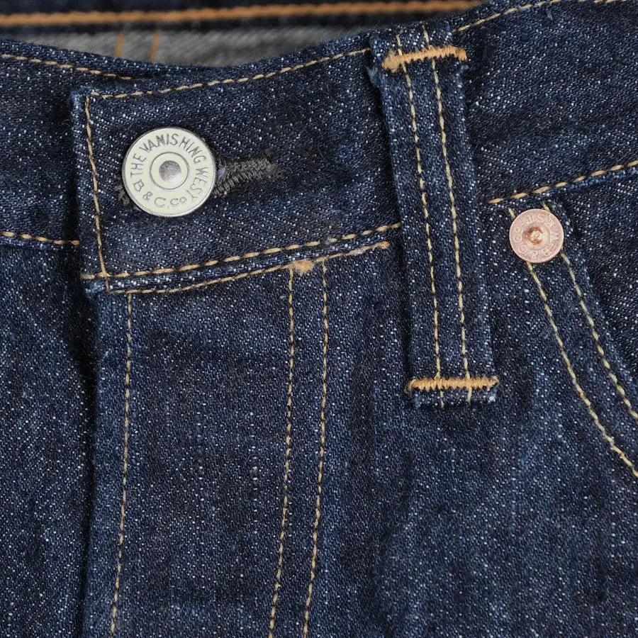 FREEWHEELERS 601XX 1951, five bags of 14oz indigo vintage jeans