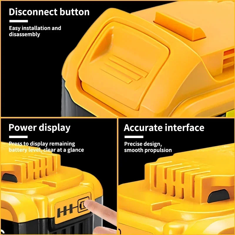Original DeWalt 6.0Ah/5.0Ah 20V Battery Replaceable DCB184 DCB200 DCF892 DCF845 DCF850 DCF911 DCD800 DCD805 Tools Battery