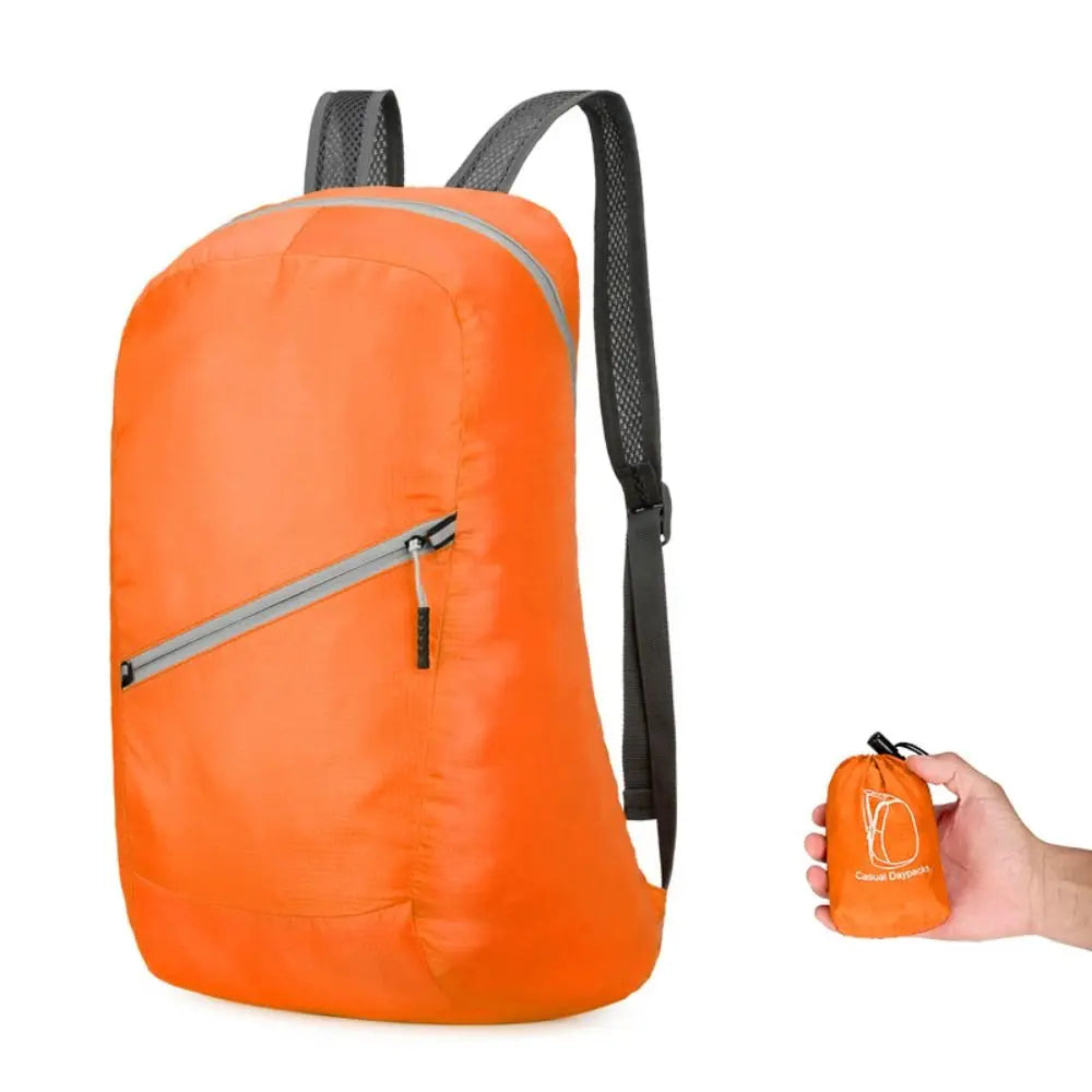 Ultralight Portable Camping Hiking Waterproof Travel Women Mini Travel Backpack Foldable Men Backpack Lightweight Nylon Bag