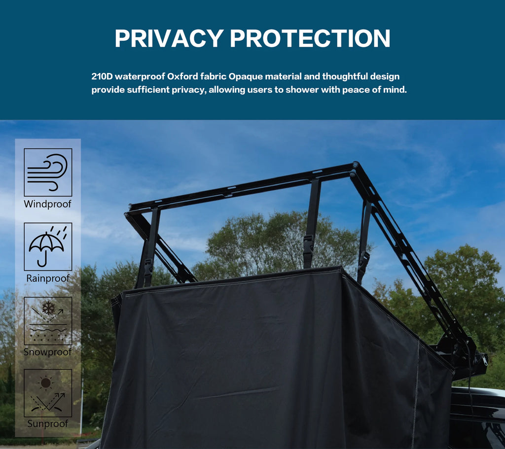 Camp Shower Awning up Fast Open Outdoor Camping Shower Tent Wholesale Portable Shower Room Outdoor