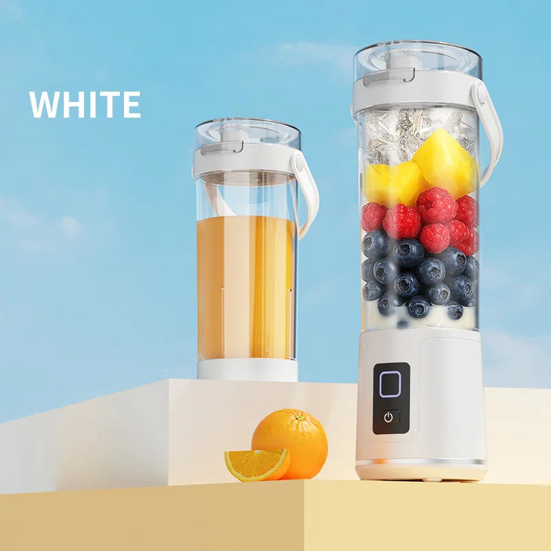 Portable Electric Juicer Small Household Rechargeable With Digital Display Vegetables Fruit Blender Juice Cup For Juicing