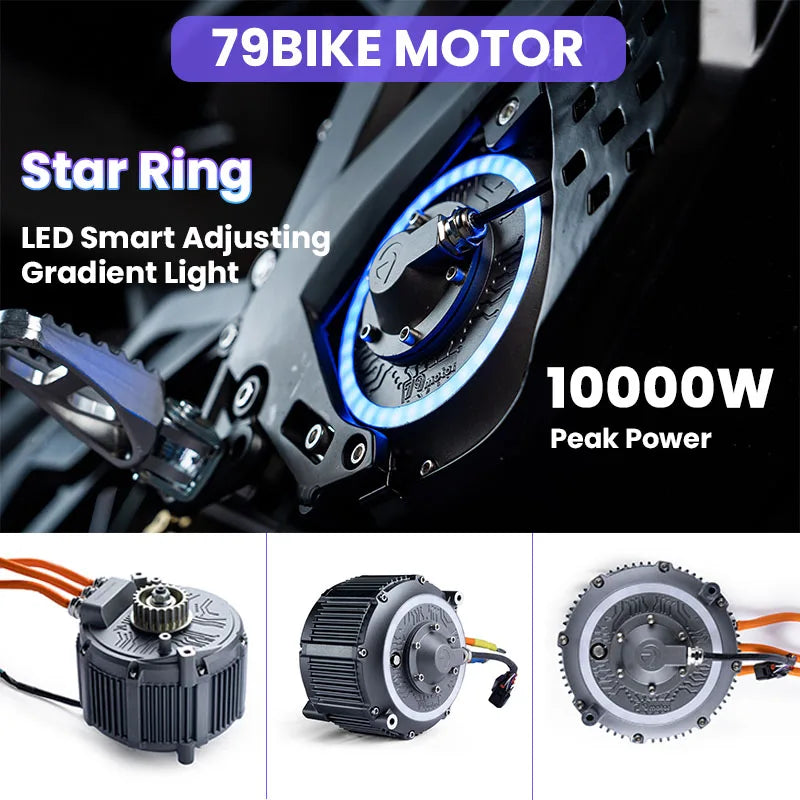 79BIKE Falcon Pro Electric Dirt Bike High Power 8000W Off-road MTB Electric Enduro Motorcycle