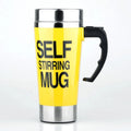 450ML Automatic Stirring Electric Mixing Cup Coffee Milk Self Stirring Mug Stainless Steel Thermal Smart Double Insulated Cup