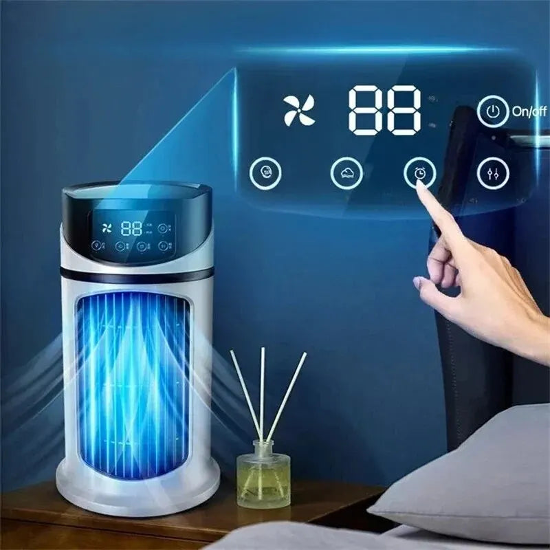 Fan Portable Cold Air Conditioning Multifunctional Air Cooled Fan Evaporative Small Air Cooler Air Conditioning Ventilador