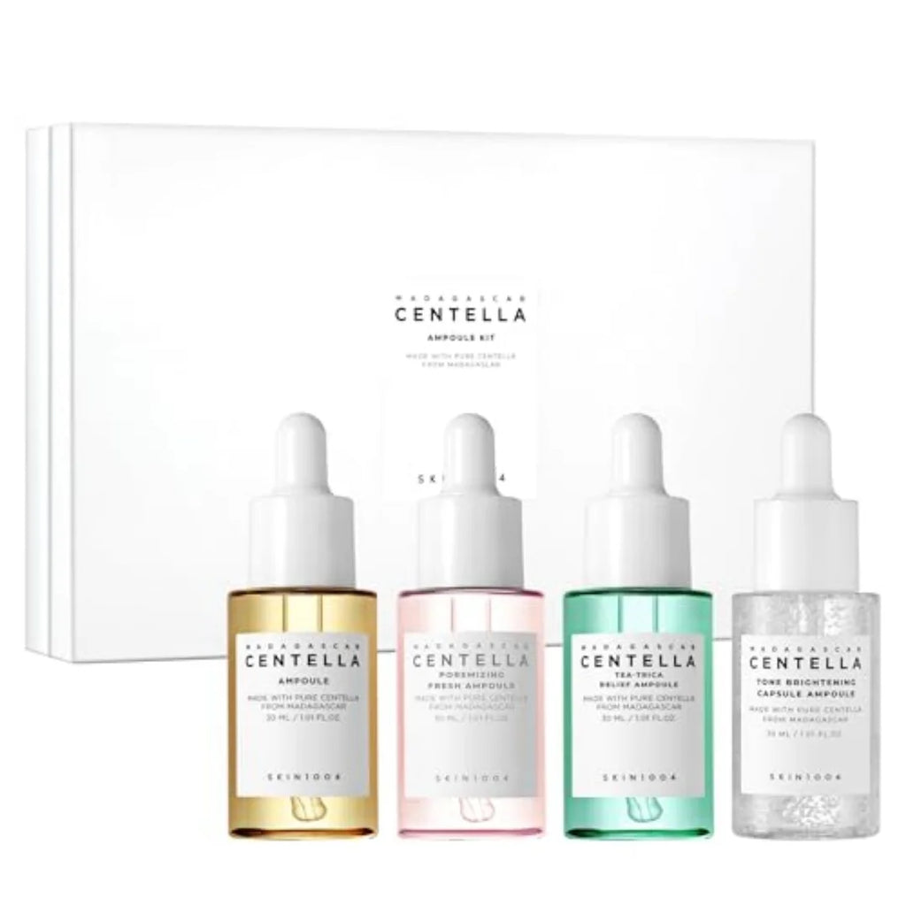 SKIN1004 Centella Ampoule Series Facial Essence Non-Greasy Lightweight Soothe Reduce Redness Refine Pores For Sensitive Skin