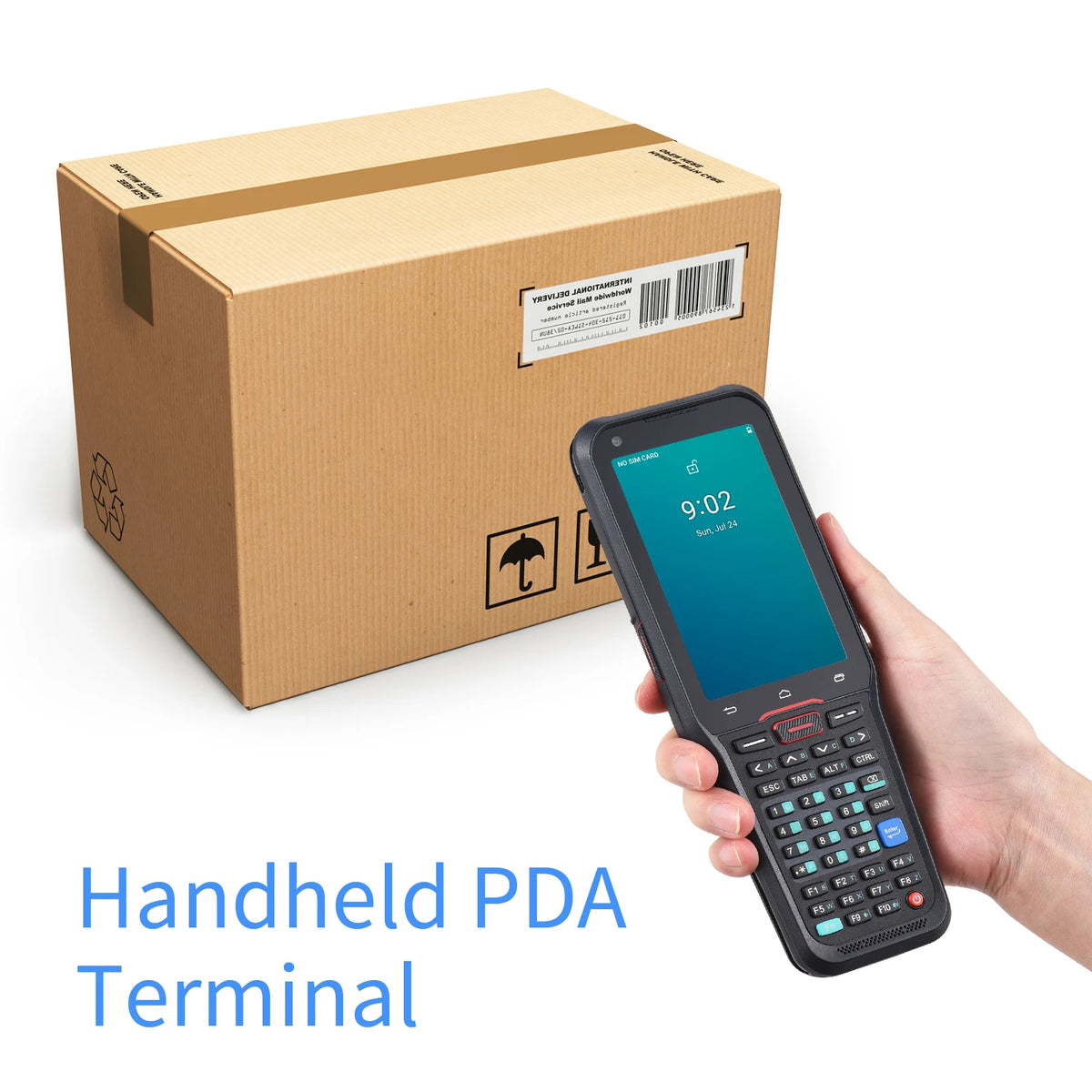 Rugged Android PDA Handheld Terminal GSM 4G WiFi NFC Barcode Scanner for Inventory Logistics Warehousing Data Collection N41