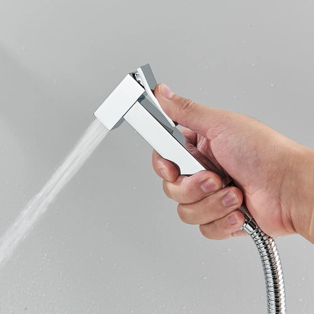 Rozin Chrome Bathroom Bidet Faucet For Shower Brass Toilet Clean High Pressure Tap Washer Muslim Ducha Higienica Mixer Crane