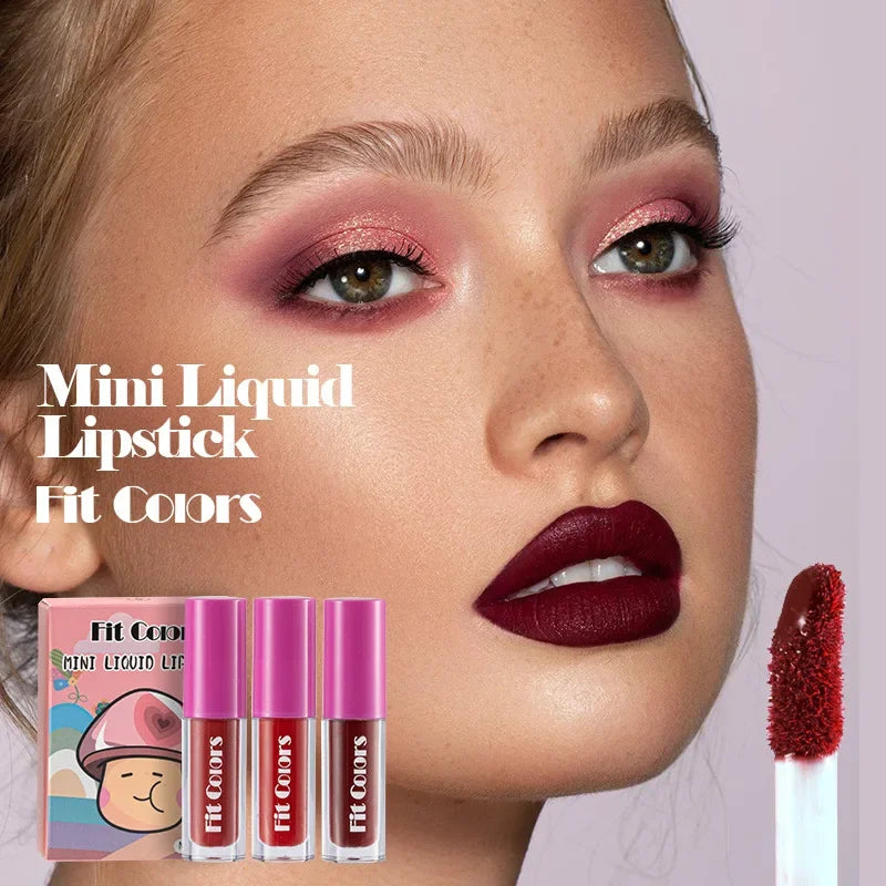 3Pcs/Box Fruit Scented Lip Oil Set with Avocado Strawberry & Peach Flavors Hydrating Transparent Lip Gloss for Soft Smooth Lips