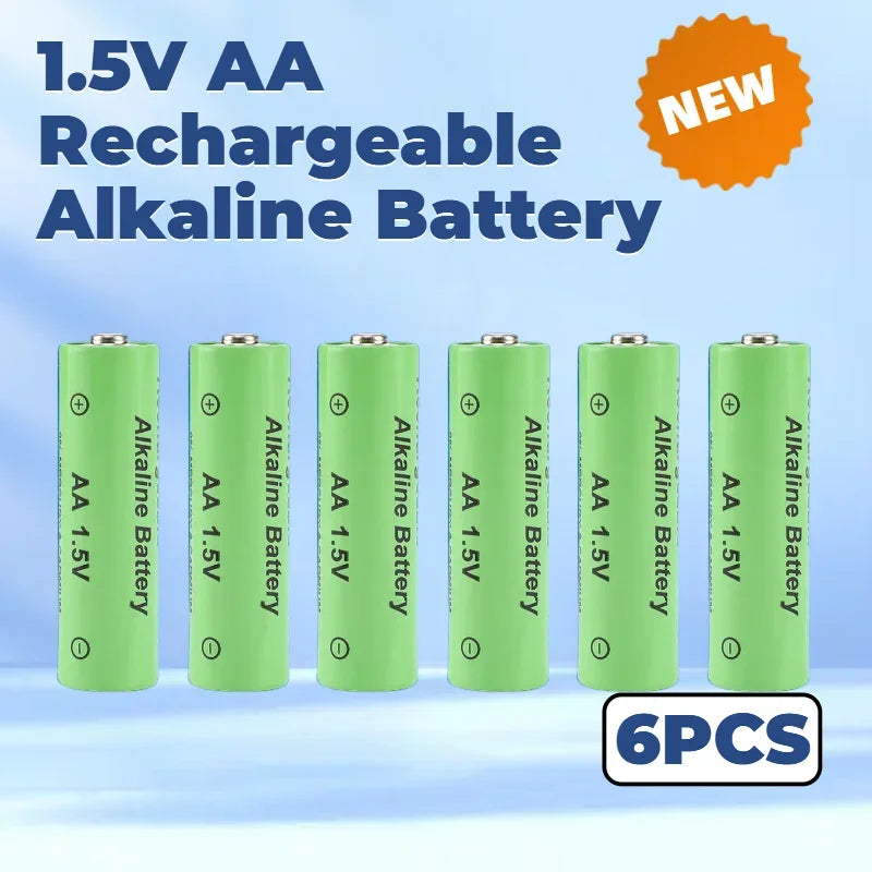 1.5V AA 3000mAh High Capacity Rechargeable Batteries Long Lasting for Toy Camera Remote Flashlight Wireless Mouse
