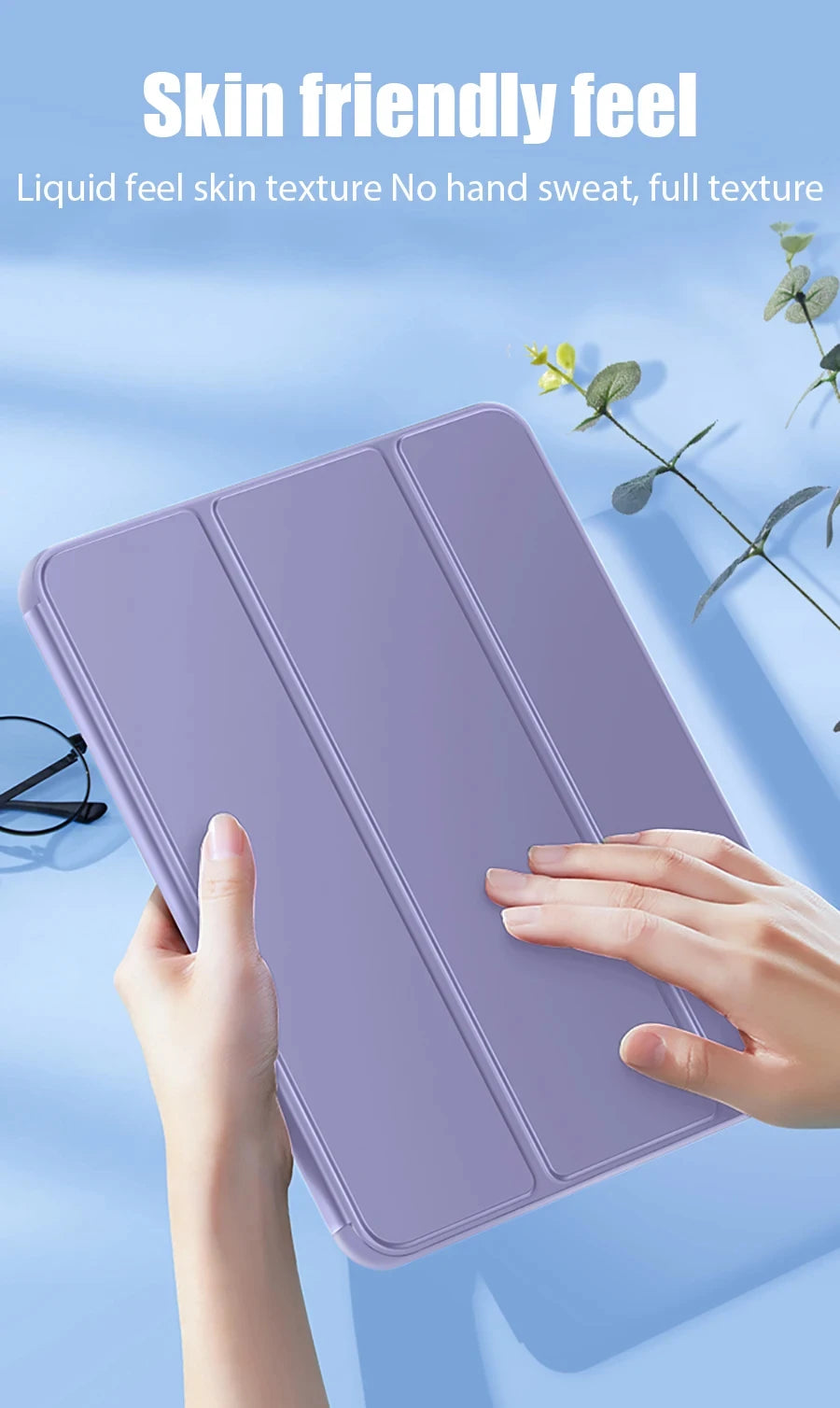 For iPad 11 A16 Case 2025 11inch TPU Tri-Fold Magnetic Stand Tablet Cover Funda For iPad 11th Generation Case A3355 A3356 A3354