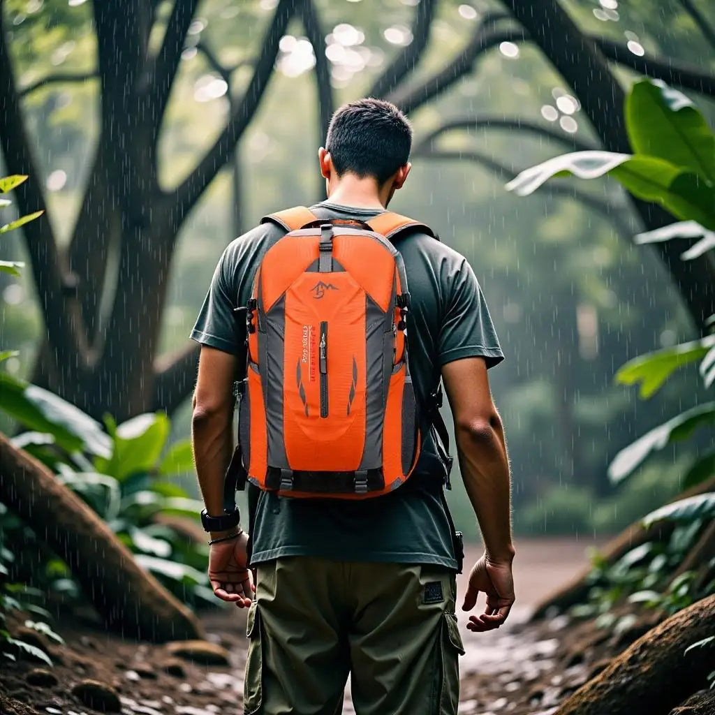 40L Large Capacity Backpack Laptop Bag Durable Outdoor Sports Hiking Camping Backpack Travel Bag Travel